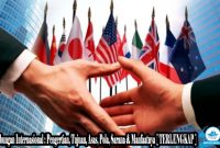 Hubungan Internasional : Pengertian, Tujuan, Asas, Pola, Sarana & Manfaatnya [ TERLENGKAP ]