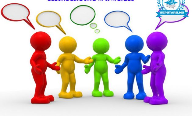 Lembaga Sosial : Pengertian, Ciri, Jenis, Dan Fungsinya Lengkap