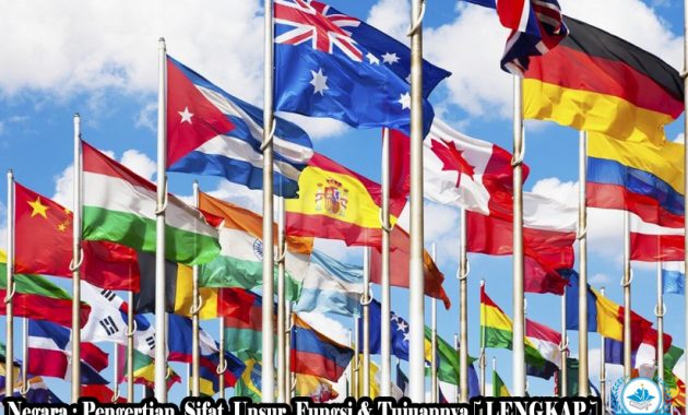 √ Negara : Pengertian, Sifat, Unsur, Fungsi & Tujuannya [ LENGKAP ]