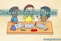 √ Present Continuous Tense : Pengertian, Rumus, Fungsi dan Contoh Terlengkap