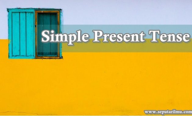 √ Simple Present Tense : Pengertian, Rumus, Fungsi dan Contoh Terlengkap