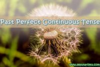 √ Past Perfect Continuous Tense : Pengertian, Rumus dan Fungsi Terlengkap