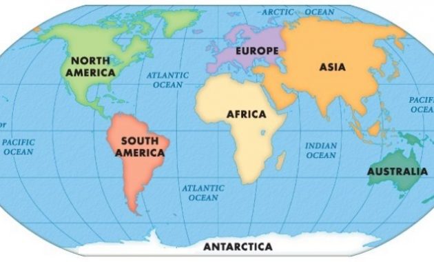 √ Benua : Pengertian, Macam, Jumlah dan Proses Terbentuknya Terlengkap