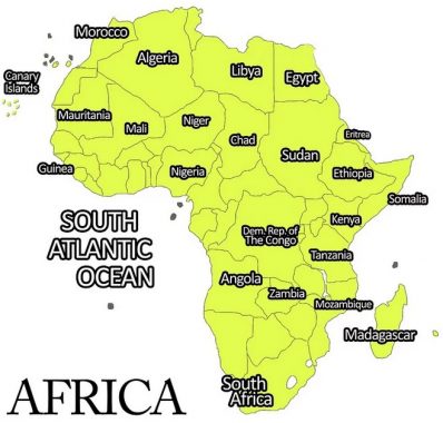 √ Karakteristik Benua Afrika Terlengkap