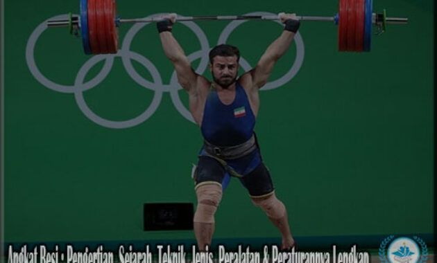 Angkat Besi : Pengertian, Sejarah, Teknik, Jenis, Peralatan & Peraturannya Lengkap