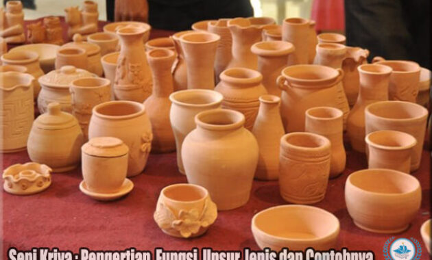 Seni Kriya : Pengertian, Fungsi, Unsur, Jenis dan Contohnya