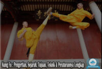Kung Fu : Pengertian, Sejarah, Tujuan, Teknik & Peraturannya Lengkap